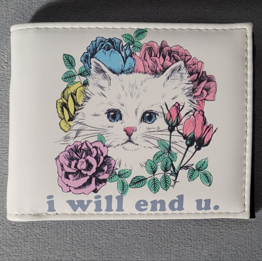 i will end u. Wallet